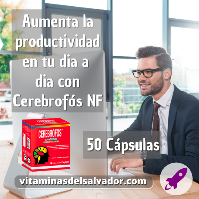 Cerebrofos NF 50 Cápsulas para Potenciar su Enfoque