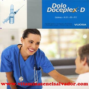 DOLO DOCEPLEX-D D.A. Solución Inyectable Tripack - 2 Ampollas