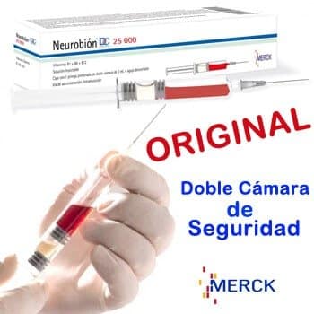 NEUROBION® DC 25000 Solución Inyectable - Paquete de 3