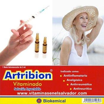 ARTRIBION SOLUCIÓN INYECTABLE | Paquete de 3 Inyecciones