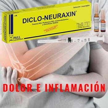 Diclo-Neuraxin INYECCIÓN TRIPACK - Alivio Rápido y Efectivo