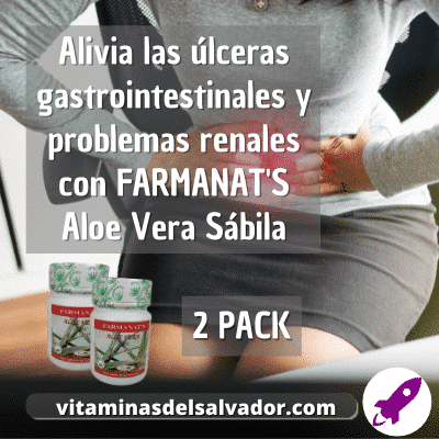 ALOE VERA FARMANAT'S 2PACK - 200 Cápsulas de Gelatina Blanda | 200 CAPSULAS EN TOTAL