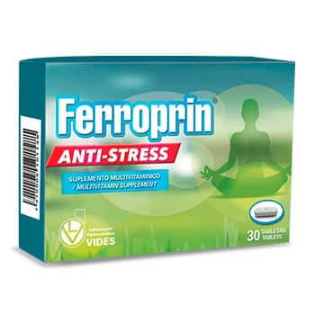Ferroprin Anti-Stress Tabletas Tripack - 90 Tabletas
