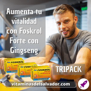 FOSKROL FORTE CON GINSENG TRIPACK - 90 CAPSULAS DE GELATINA BLANDA | 90 CAPSULAS EN TOTAL