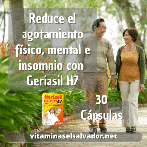 Geriasil H7 Cápsulas - Energiza Su Bienestar Diario