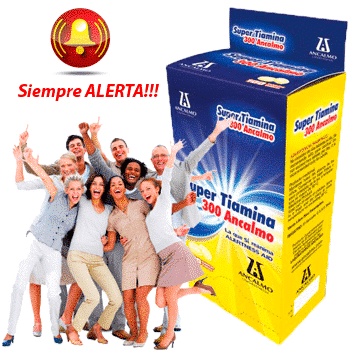 Super Tiamina 300 - 100 Tabletas para Vitalidad