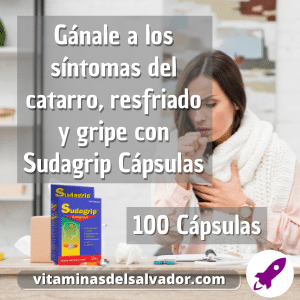 SUDAGRIP Cápsulas - 100 Cápsulas para el Resfriado y Gripe
